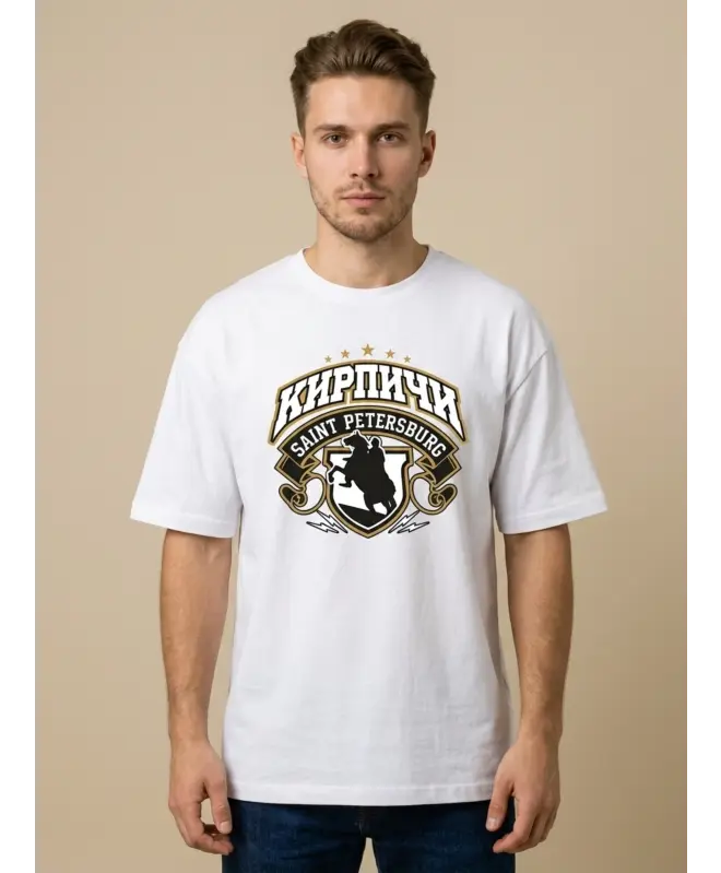 Футболка OVERSIZE (Кирпичи 3)