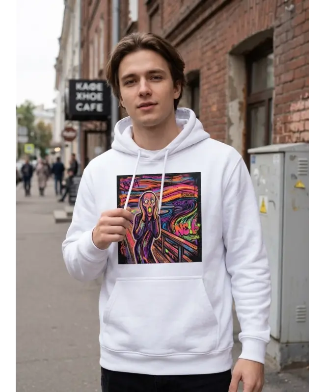 Худи унисекс Классика "Scream Modern"