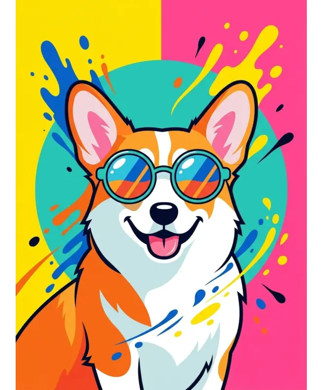 Блокнот в клетку (цветная обложка) 