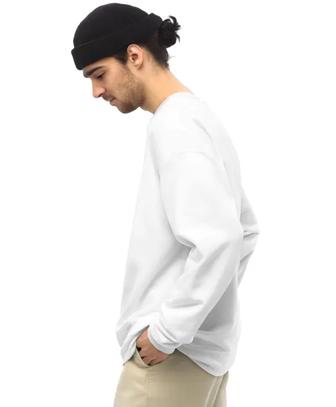 Свитшот с круглым вырезом унисекс