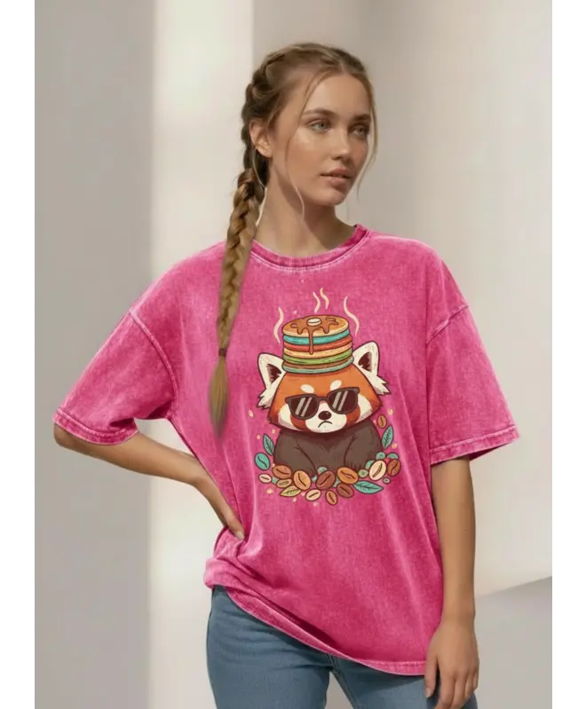 Футболка варёнка оверсайз
