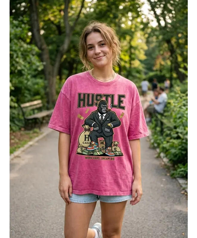 Футболка варёнка оверсайз 