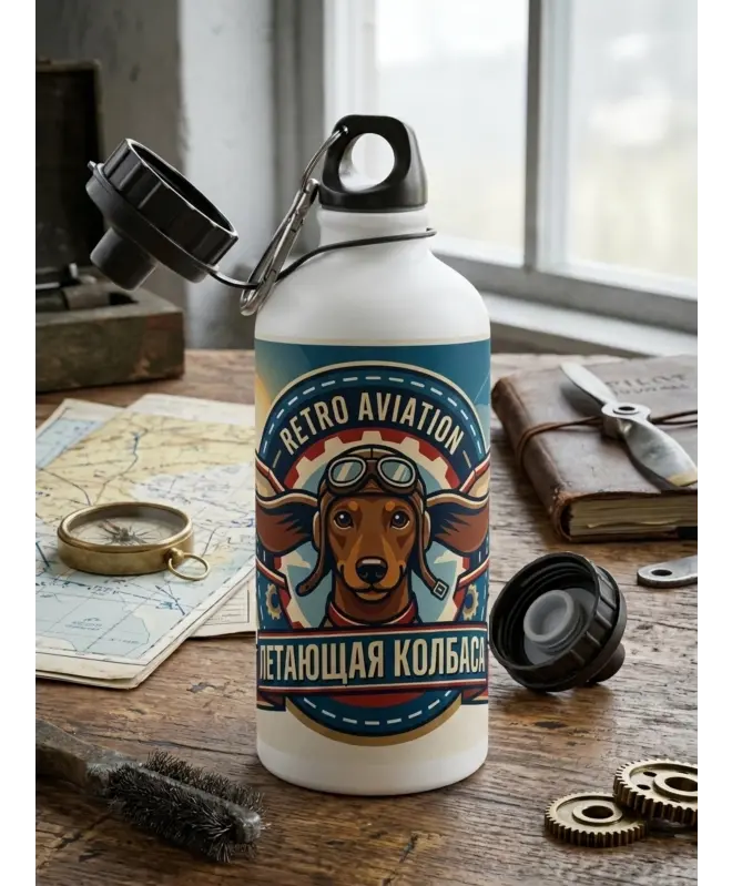 Бутылка алюминиевая (Летающая колбаса)