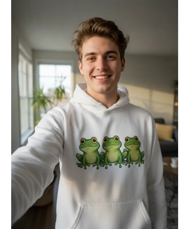 Худи Оверсайз "жабки"