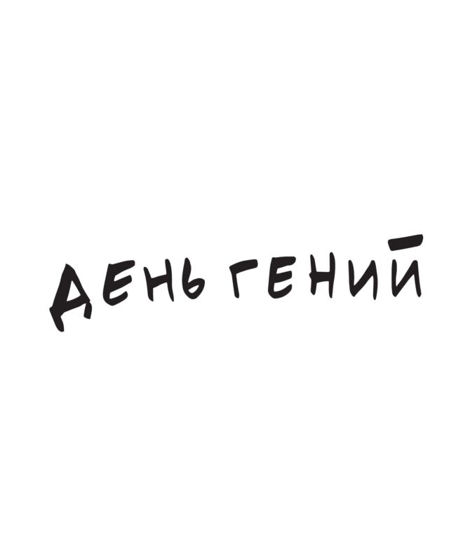 Футболка Оверсайз (День гений)