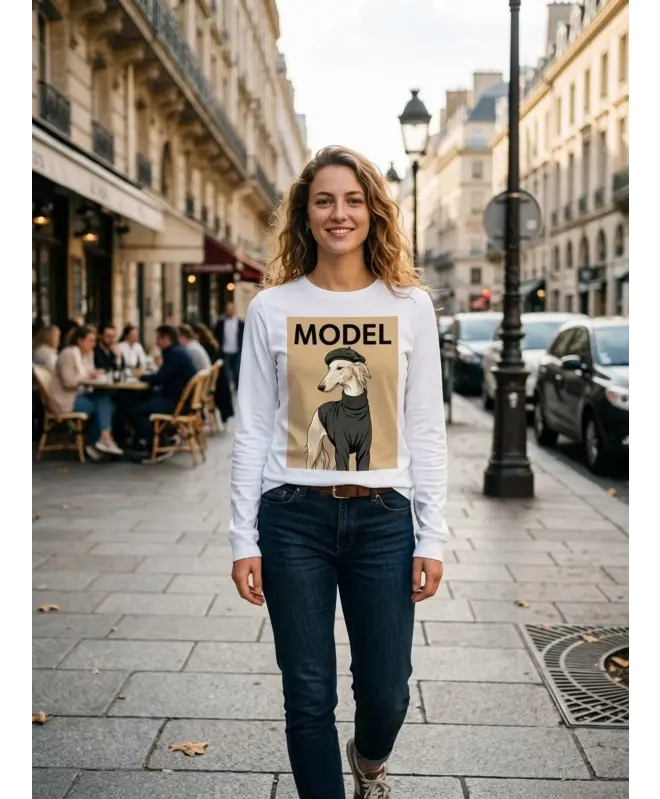 Лонгслив (футболка с длинным рукавом) "MODEL"