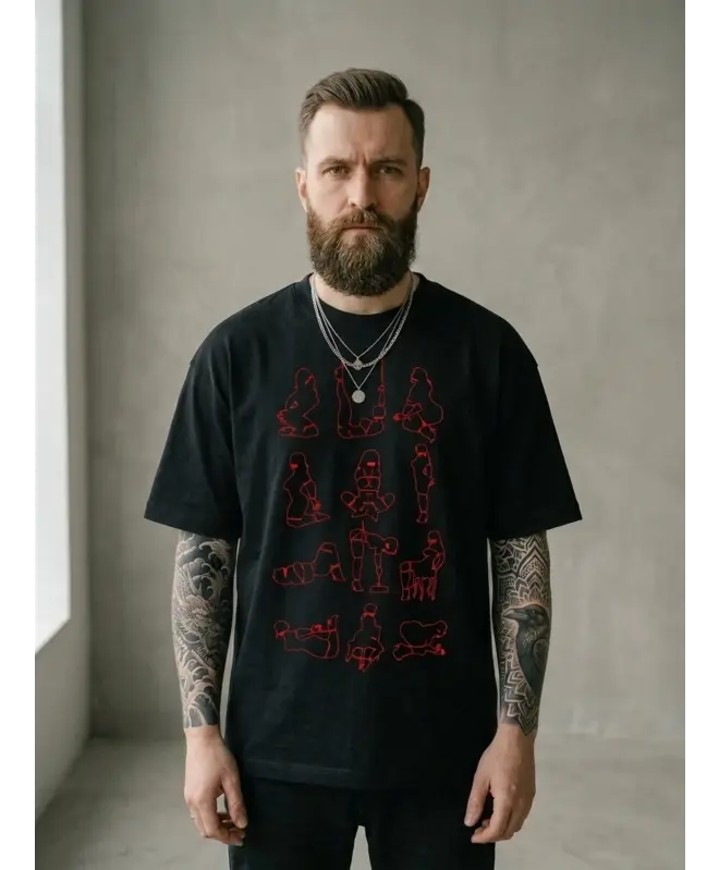 Футболка OVERSIZE (Шибари 2)