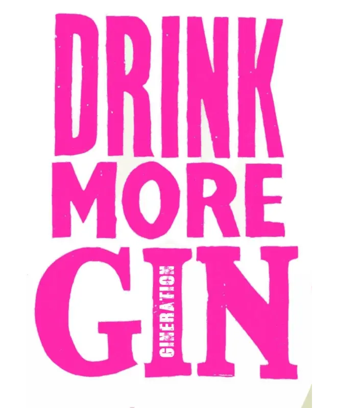Бейсболка классическая (Drink more gin)