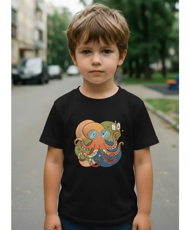 Футболка Детская Премиум "Осьминог"