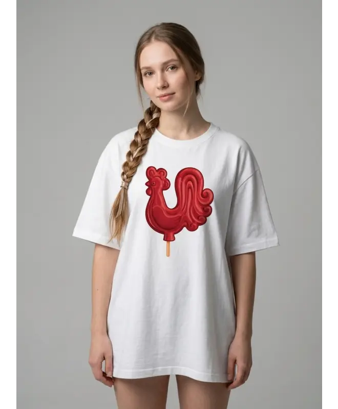 Футболка OVERSIZE (Петушок)