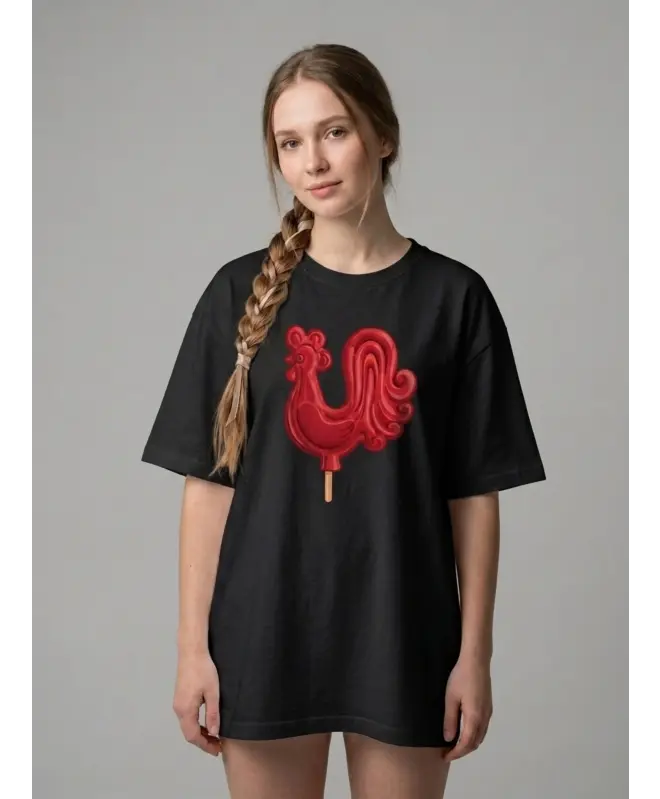 Футболка OVERSIZE (Петушок)