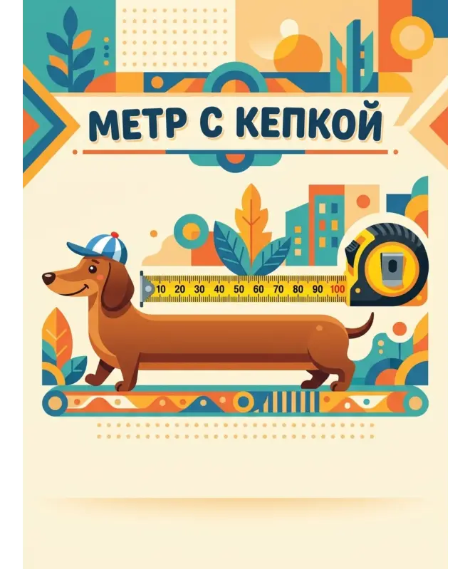 Футболка OVERSIZE (Метр с кепкой)