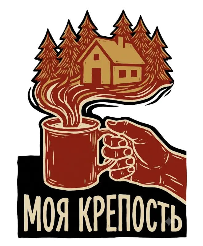 Футболка Оверсайз (Моя крепость)
