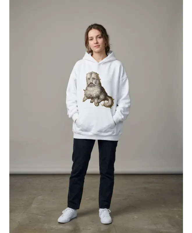 Худи OVERSIZE (Средневековый пес)