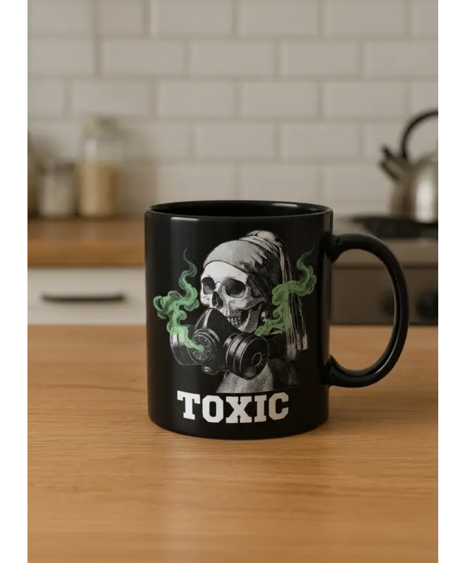 Кружка хамелеон "Токсик"