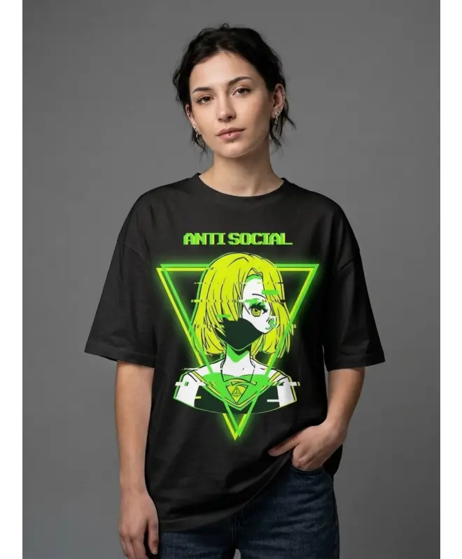 Футболка OVERSIZE (Antisocial)