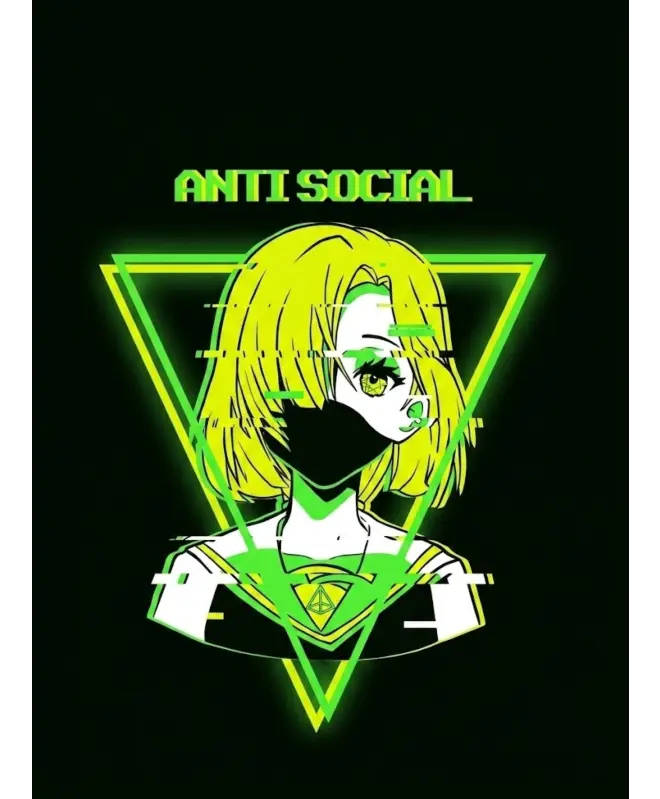 Футболка OVERSIZE (Antisocial)