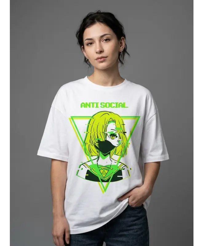 Футболка OVERSIZE (Antisocial)