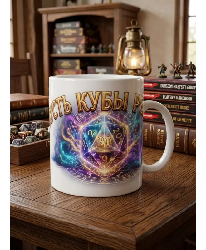 Кружка Керамическая (Пусть Кубы решат)