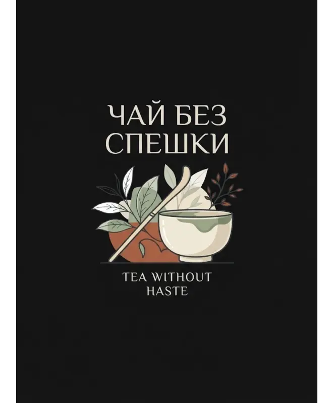 Футболка Оверсайз (Чай без спешки)