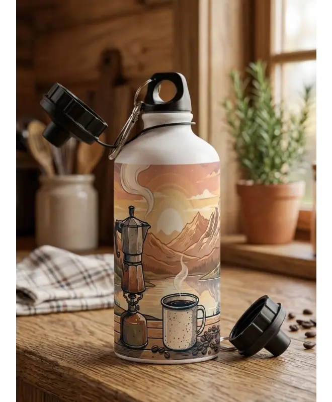 Бутылка Алюминиевая (Кофе в горах)