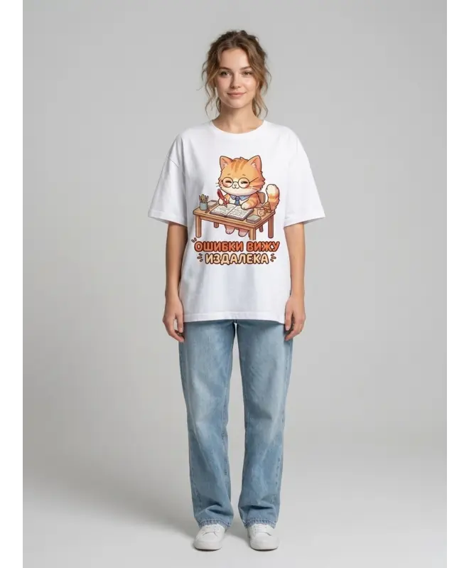 Футболка OVERSIZE (Ошибки вижу из далекка)