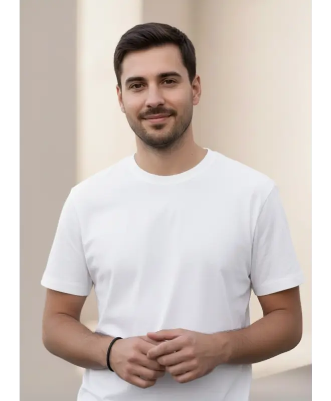 Футболка из плотной ткани Унисекс