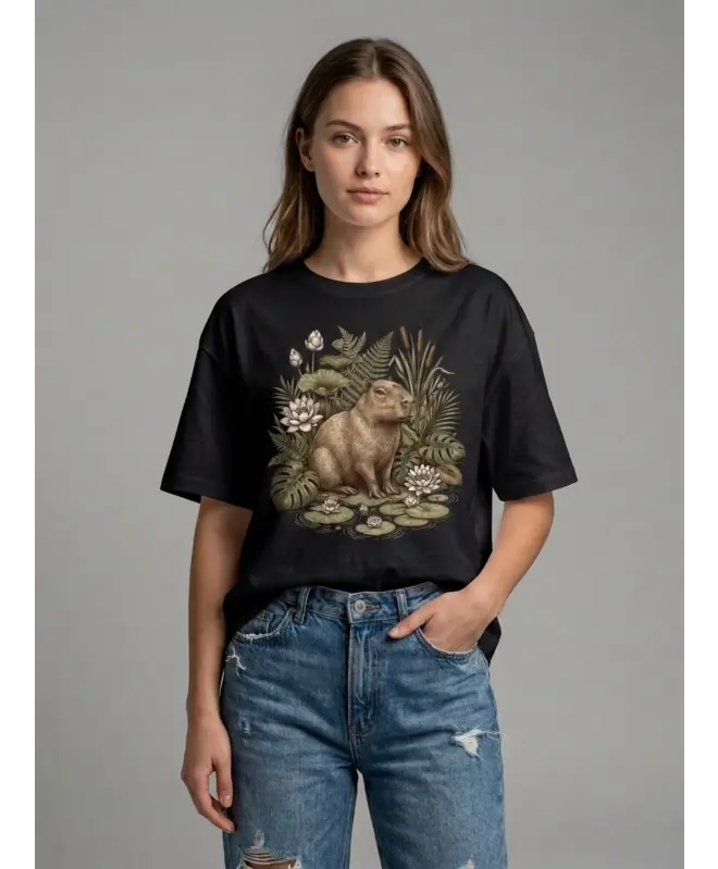 Футболка OVERSIZE (Капибара Винтаж)