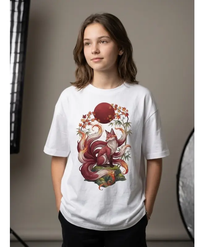 Футболка OVERSIZE (Кицунэ)