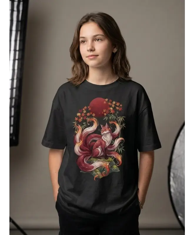 Футболка OVERSIZE (Кицунэ)