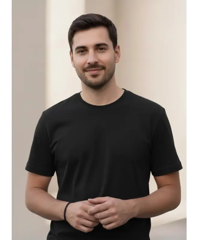 Футболка из плотной ткани Унисекс