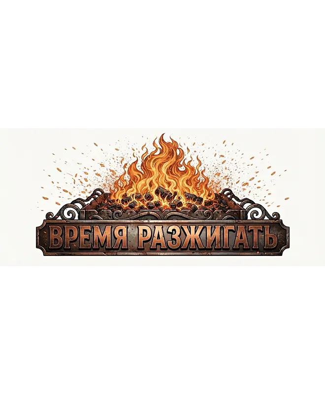 Кружка Керамическая (Время Разжигать)