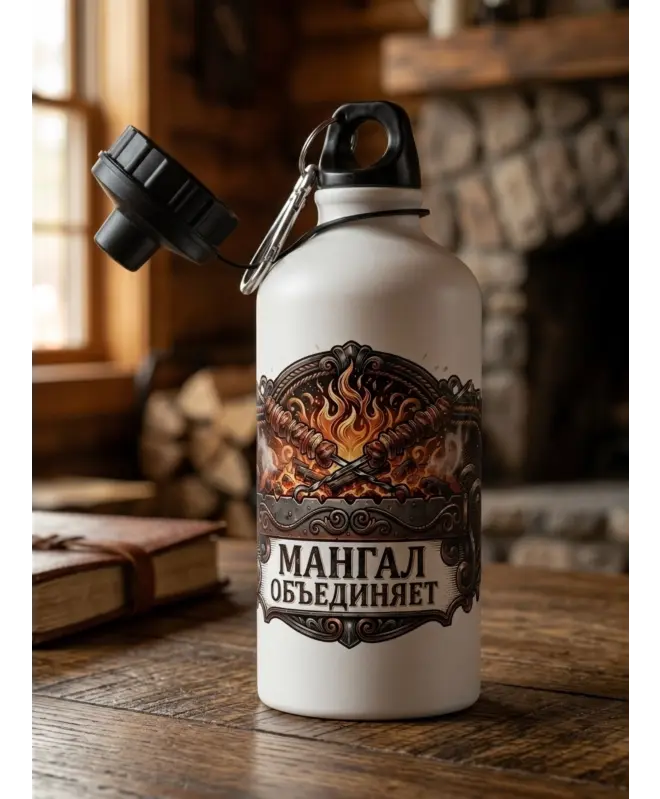 Бутылка Алюминиевая (Мангал Объединяет)