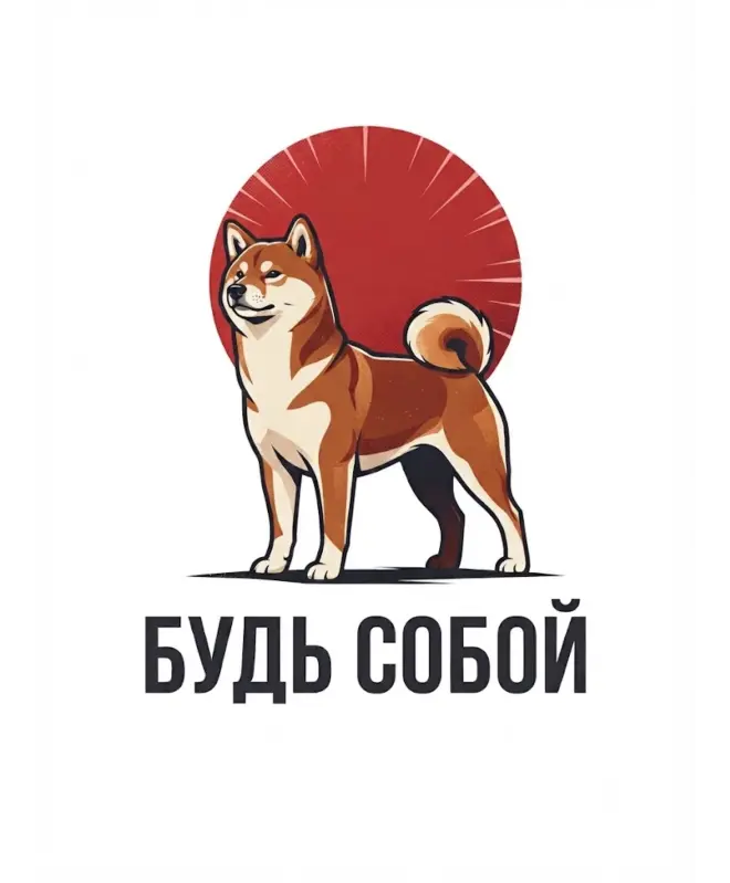 Футболка OVERSIZE (Будь собой)
