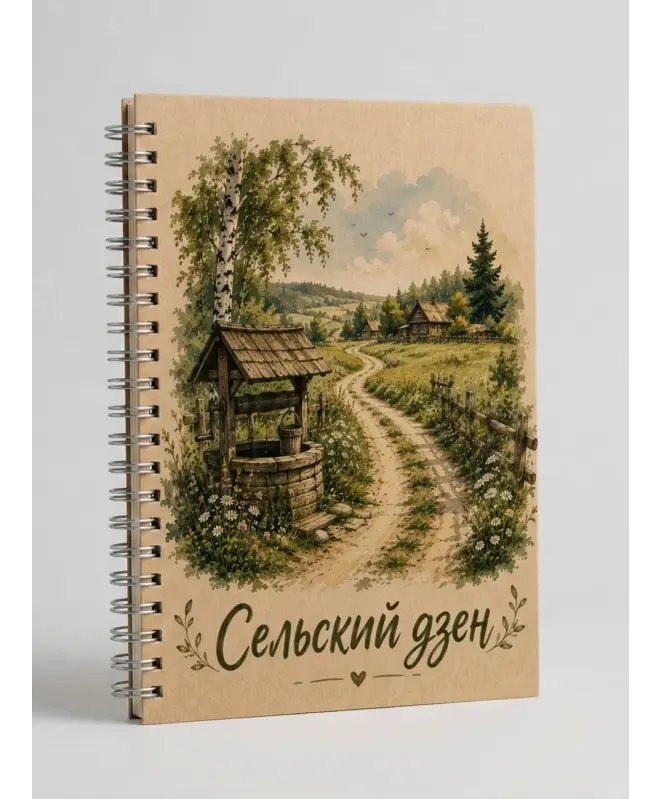 Блокнот в клетку (Сельский дзен)