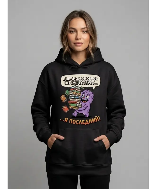 Худи классика (Библиомонстры))