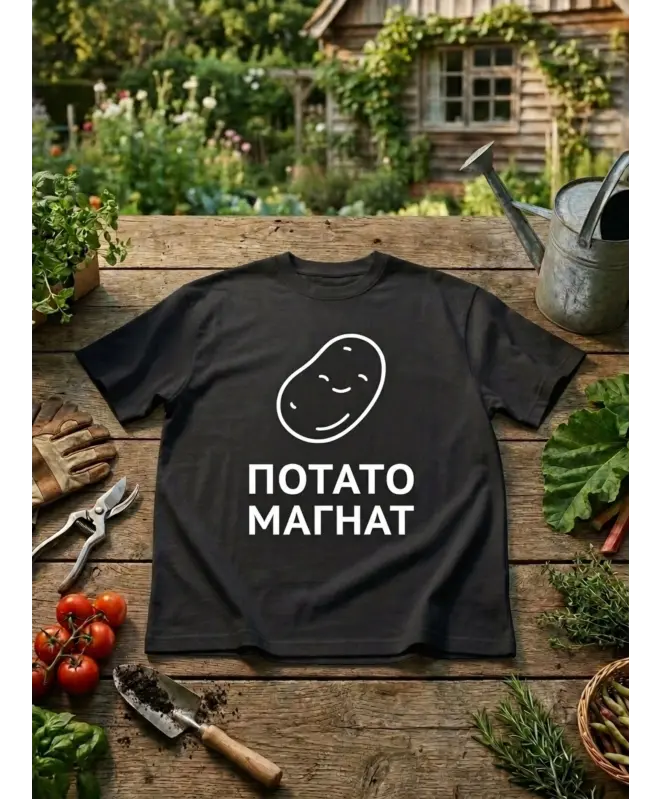 Футболка классическая (Потато Магнат)