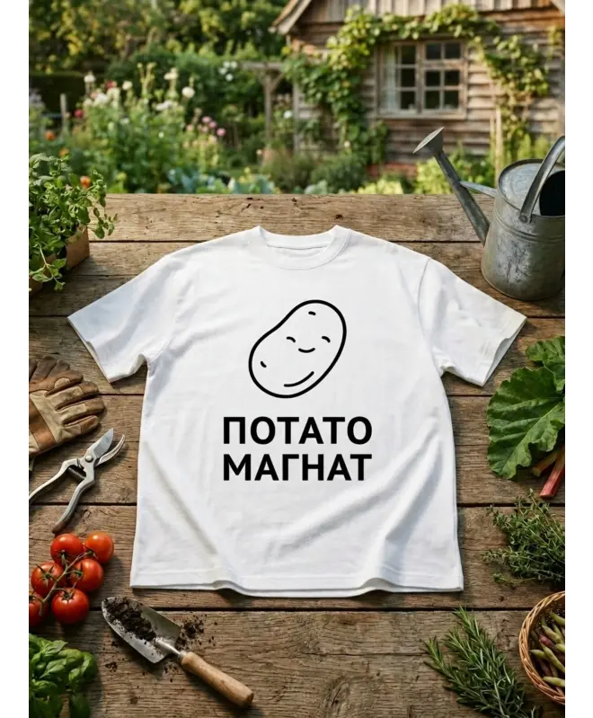 Футболка классическая (Потато Магнат)