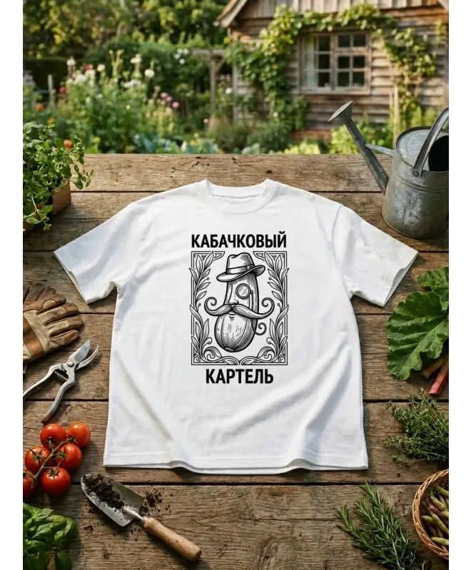 Футболка классическая (Кабачковый картель)