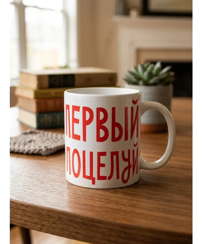 Кружка Керамическая (Первый поцелуй)