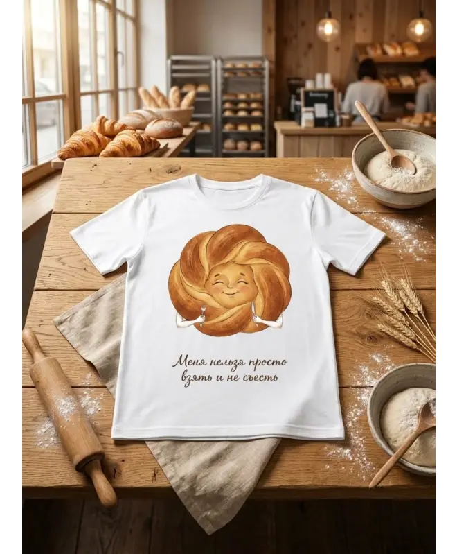 Футболка Классика (Меня нельзя не съесть)