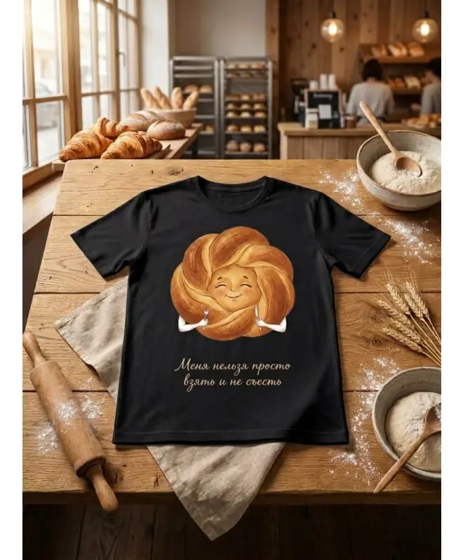 Футболка Классика (Меня нельзя не съесть)
