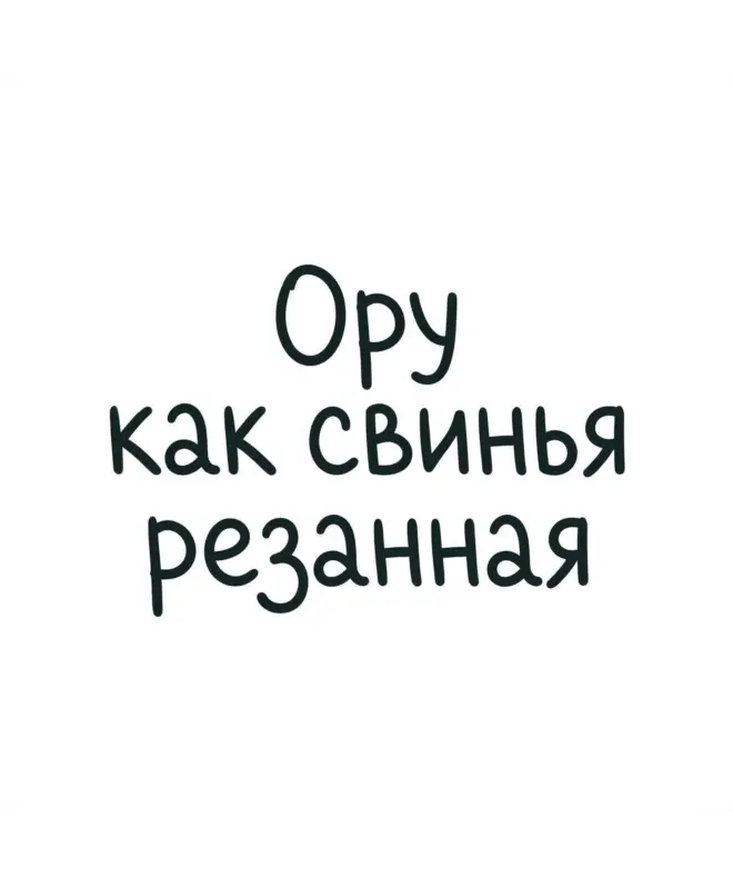 Футболка Оверсайз (Ору как свинья)