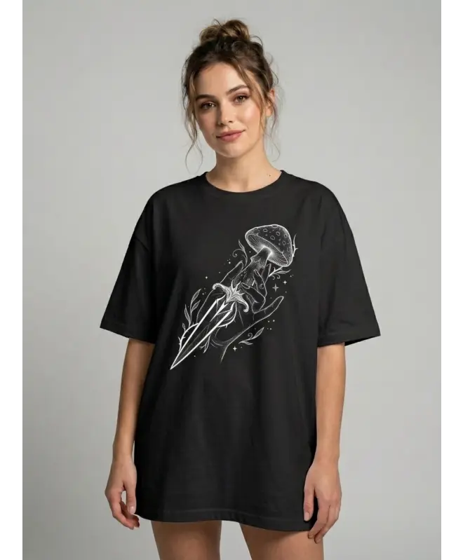 Футболка OVERSIZE (Кинжал)
