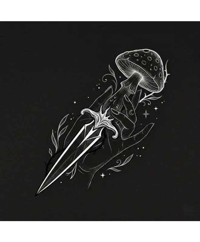 Футболка OVERSIZE (Кинжал)