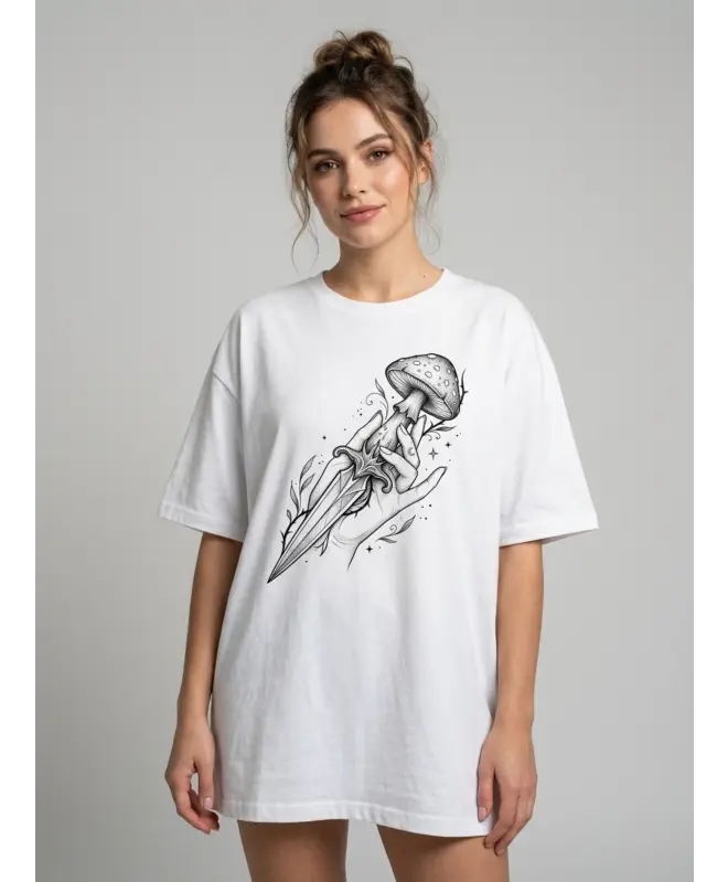 Футболка OVERSIZE (Кинжал)