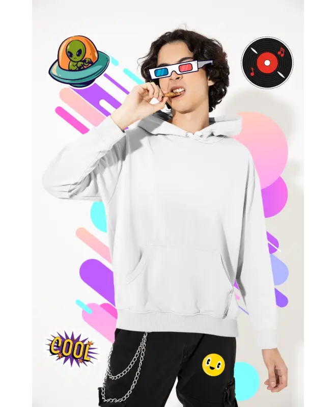 Худи унисекс Оверсайз