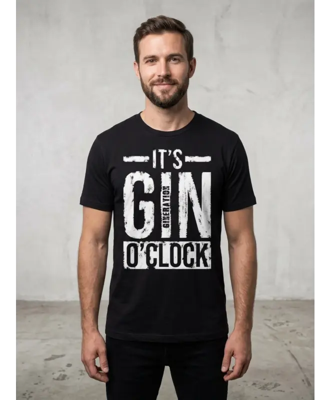 Футболка Классика (It s gin o clock)