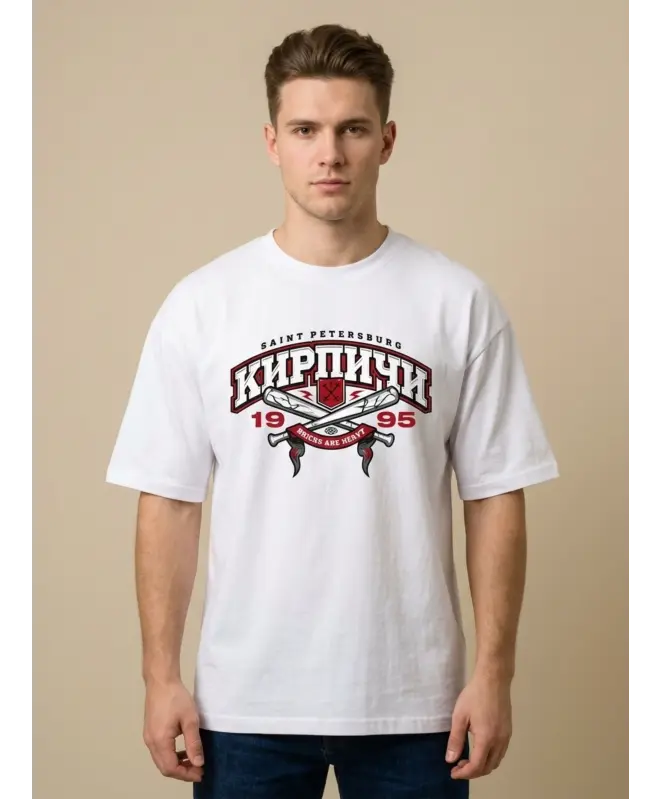 Футболка OVERSIZE (Кирпичи 2)