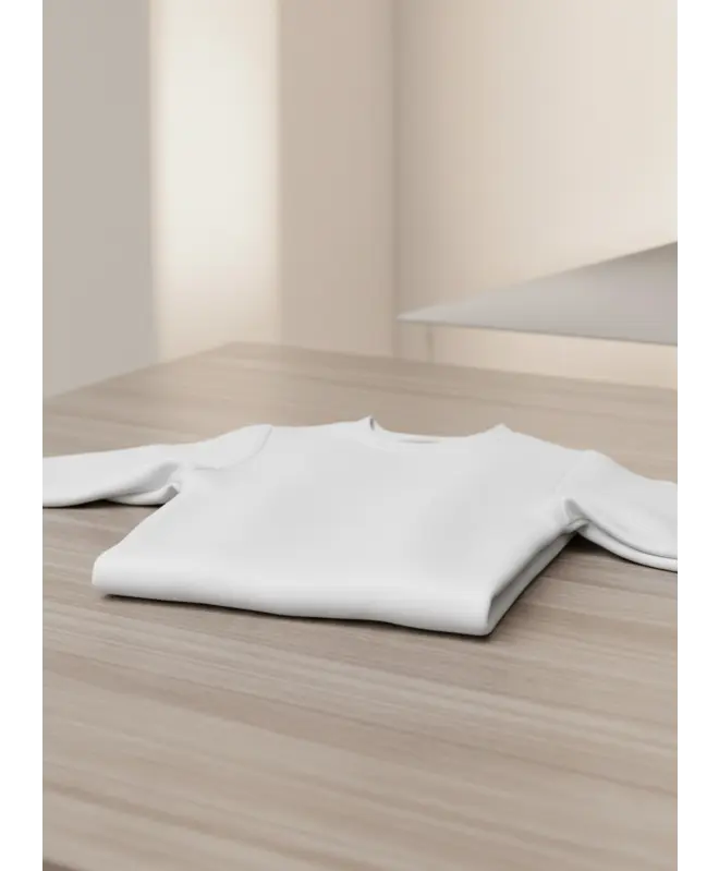 Свитшот с круглым вырезом унисекс